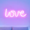 LED wandlamp Neon Love, USB