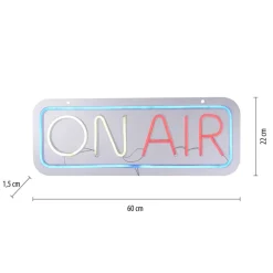 LED wandlamp Neon On Air, USB