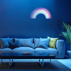 LED wandlamp Neon Rainbow, USB