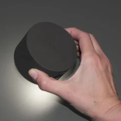 LED wandlamp op accu Magnetics, zwart, CCT, met magneet