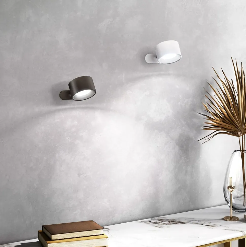 LED wandlamp op accu Magnetics, zwart, CCT, met magneet