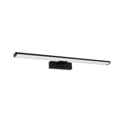 LED wandlamp Pandella 1, lengte 60 cm, zwart, aluminium