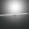 LED wandlamp Rapallo, chroom, IP44, 80 cm