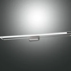 LED wandlamp Rapallo, chroom, IP44, 80 cm
