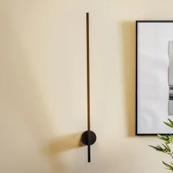 LED wandlamp Shanghai 1-lamp 4.000 K zwart