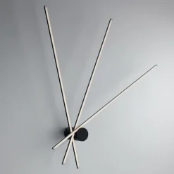 LED wandlamp Shanghai 3-lamps 3.000 K zwart