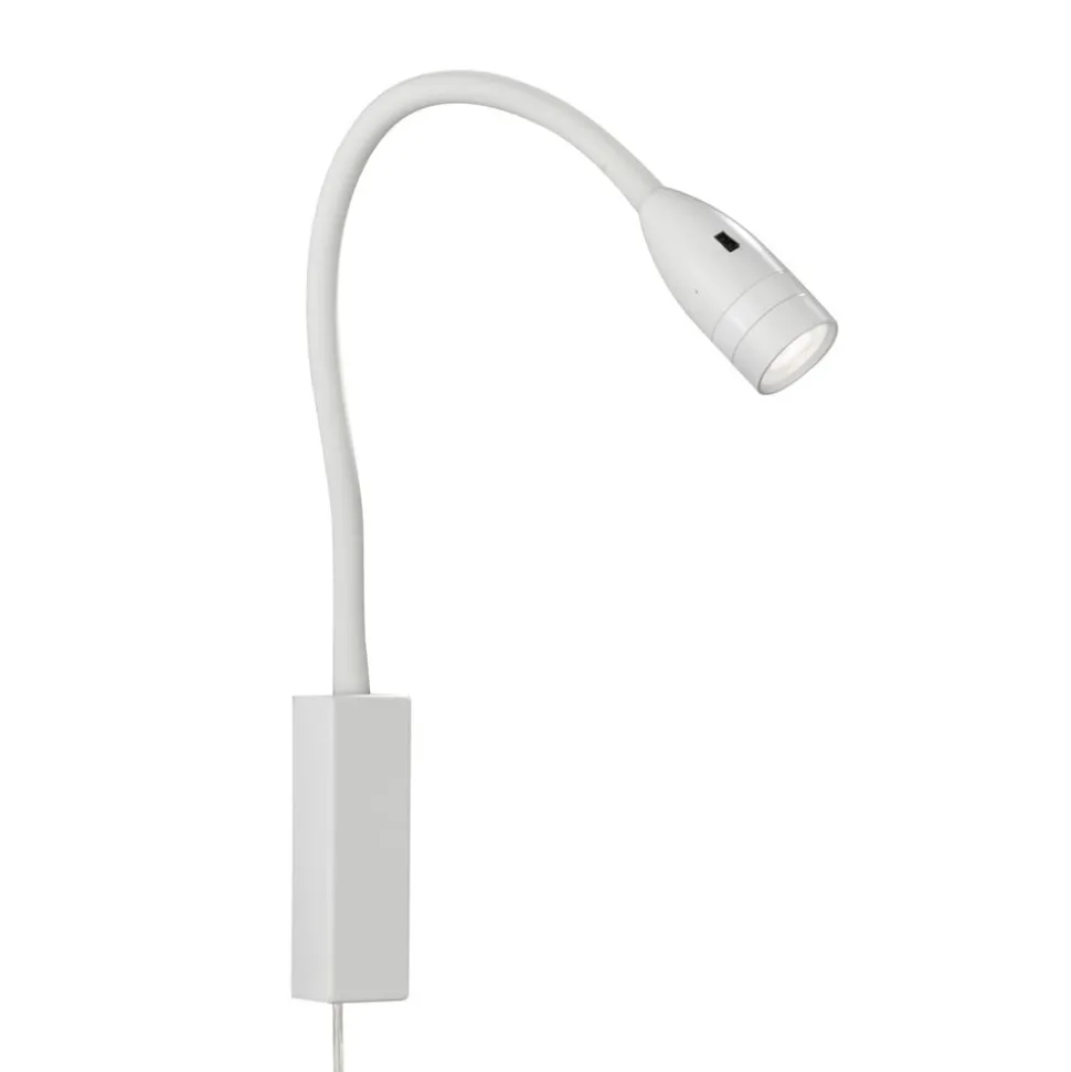 LED wandlamp Sten met gebarenbediening, wit