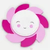 LED wandlamp Sun Starlight Smile, roze