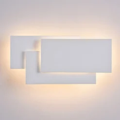 LED wandlamp Trame, rechthoekig