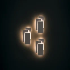 LED wandlamp Trame, rechthoekig