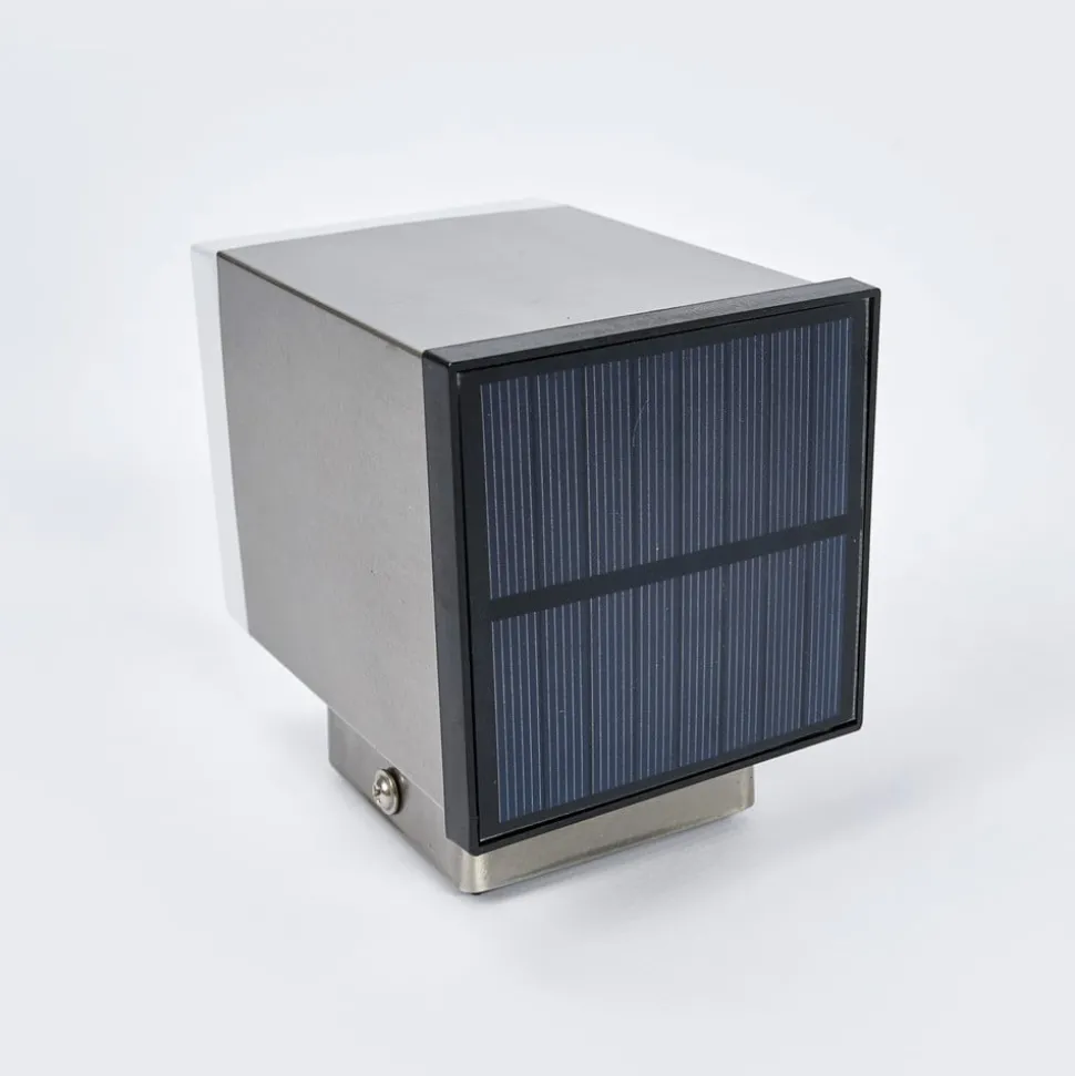 LED wandlamp Tyson hoekig gesatineerd