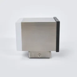 LED wandlamp Tyson hoekig gesatineerd