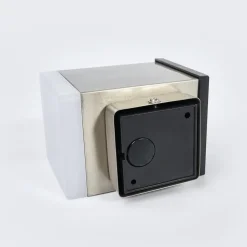 LED wandlamp Tyson hoekig gesatineerd