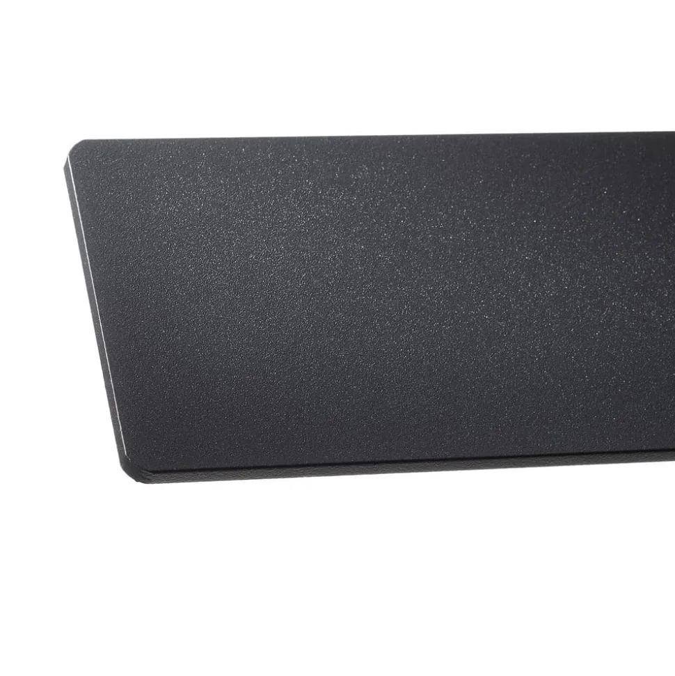 LED wandlamp Zig Zag zwart, breedte 53 cm