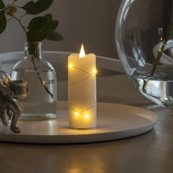 LED waskaars crème lichtkleur amber 12,7 cm