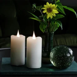 LED waskaars crème lichttemp. barnsteen Ø5cm per 2