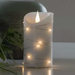 LED waskaars wit Lichtkleur warmwit 13,5 cm