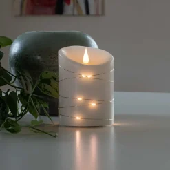 LED waskaars wit Lichtkleur warmwit 14 cm