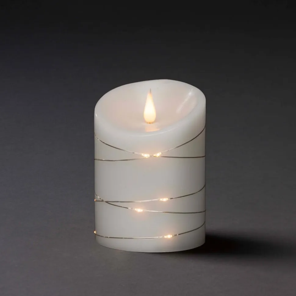 LED waskaars wit Lichtkleur warmwit 14 cm