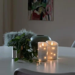 LED waskaars wit Lichtkleur warmwit 14 cm