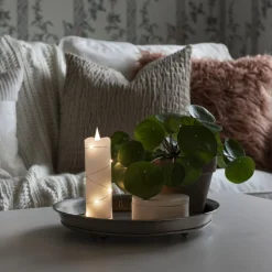 LED waskaars wit Lichtkleur warmwit 15,2 cm