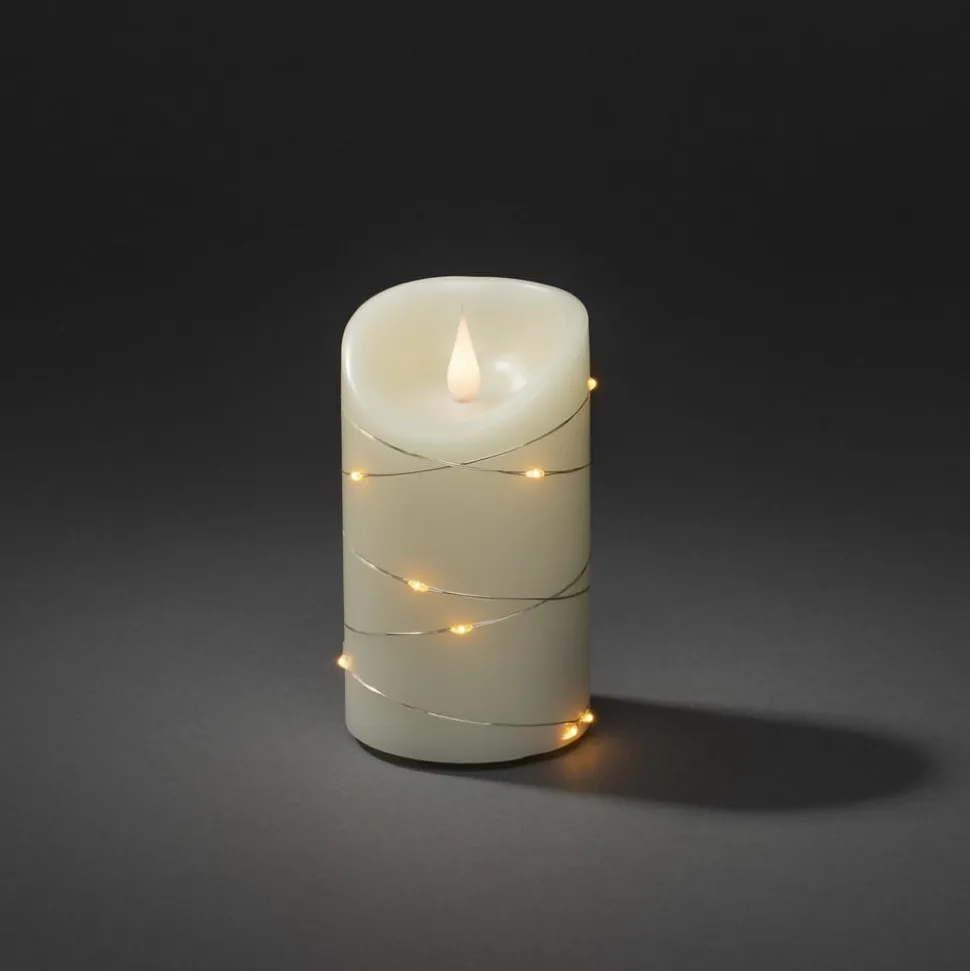 LED waskaars wit Lichtkleur warmwit 17,8 cm