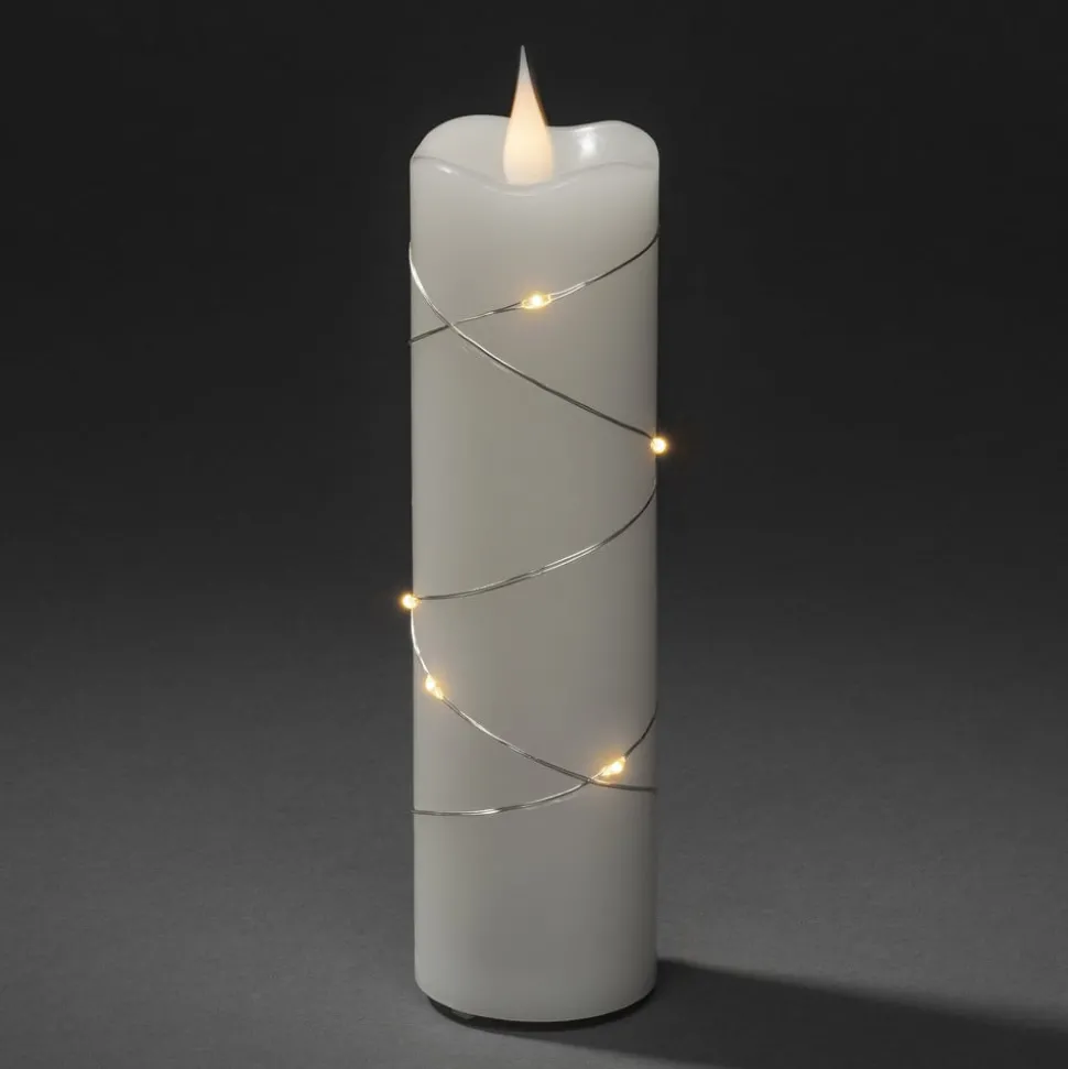 LED waskaars wit Lichtkleur warmwit 17,8 cm