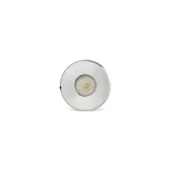 LED zwembadlamp Nok, nikkelkleurig, roestvrij staal, Ø 6,8 cm, IP68