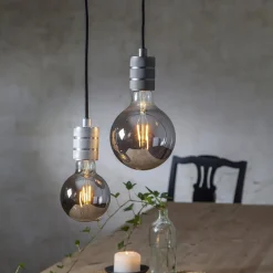 LED-bollamp E27 1,8W Plain Smoke 2.100K Ø 95mm