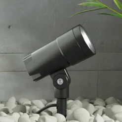 LED-buitenspot Daja, instelbare stralingshoek