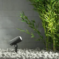 LED-buitenspot Daja, instelbare stralingshoek