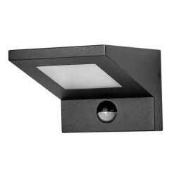 LED-buitenwandlamp Levvon met kunststofdiffusor