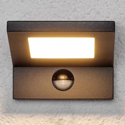 LED-buitenwandlamp Levvon met kunststofdiffusor