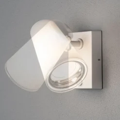 LED-buitenwandspot Fano met bewegingsmelder