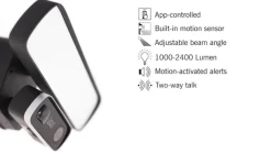 LED-cameralamp Smartlight 7867-750 WiFi 1.000lm