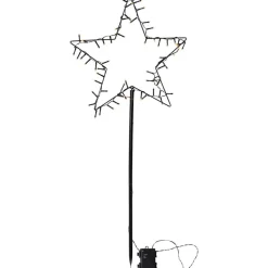 LED-decoratie ster Spiky voor buiten, batterij