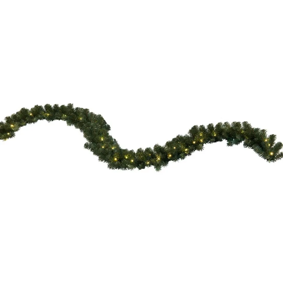 Led-dennenguirlande Ottawa voor buiten, wit