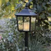 LED-graflantaarn Flame Lantern, hoogte 52 cm