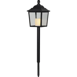 LED-graflantaarn Flame Lantern, hoogte 52 cm