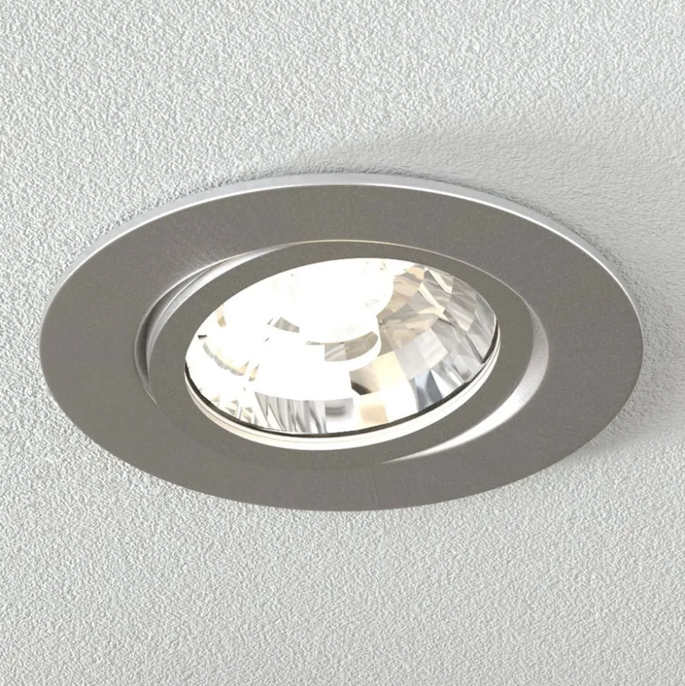 Led-inbouwlamp Rico 6,5 W geb. staal
