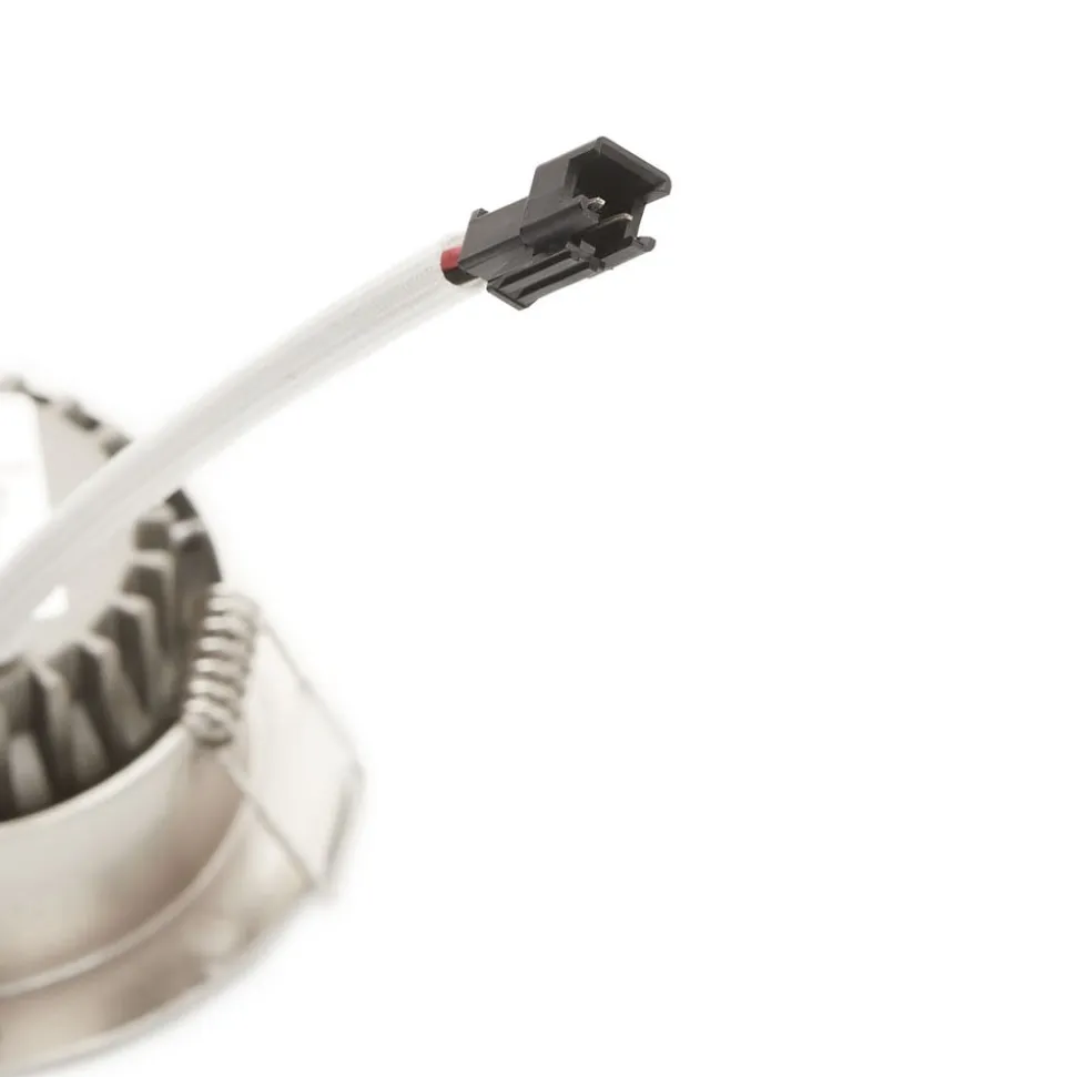 Led-inbouwlamp Rico 6,5 W geb. staal