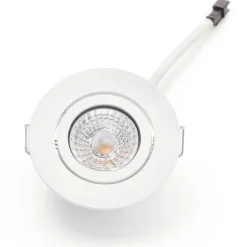 Led-inbouwlamp Rico 6,5 W wit