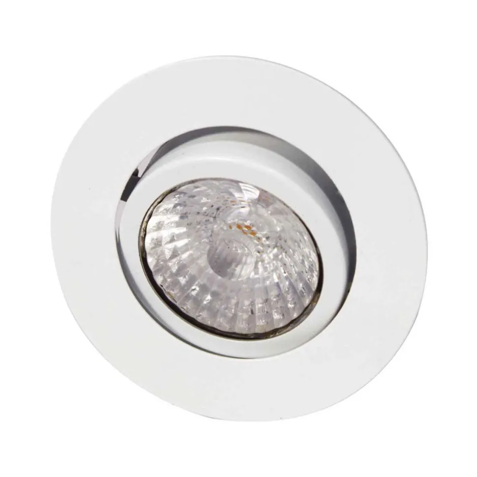 Led-inbouwspot Rico, dim to warm, wit