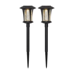 LED-lamp op zonne-energieen Monaco in 2 per set