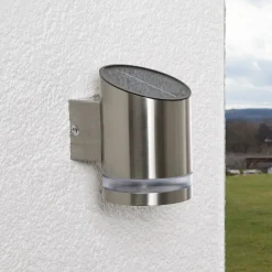 LED-lamp Salma op zonne-energie, muurbevestiging