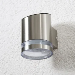 LED-lamp Salma op zonne-energie, muurbevestiging