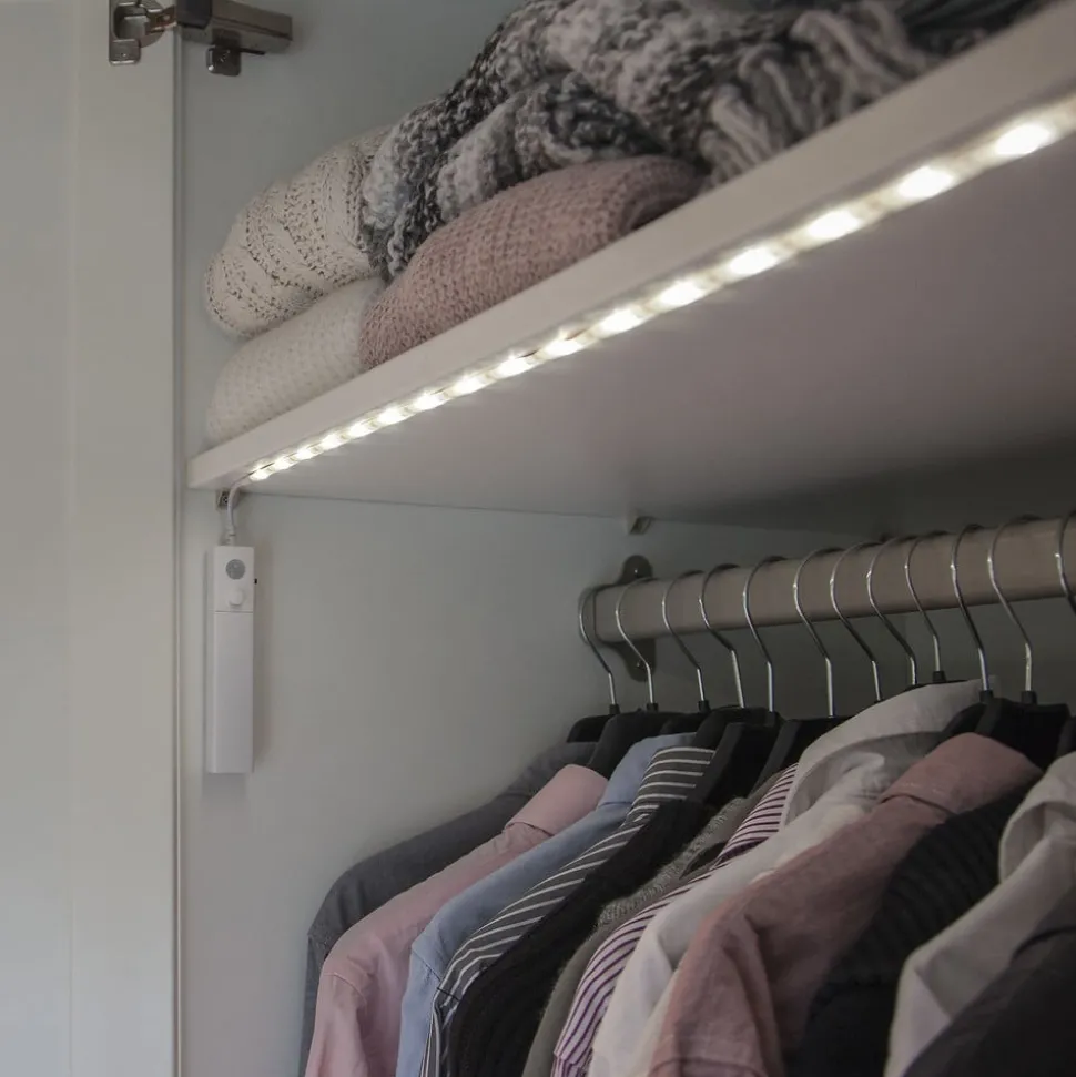 LED-lichtband met bewegingsmelder, batterijvoeding