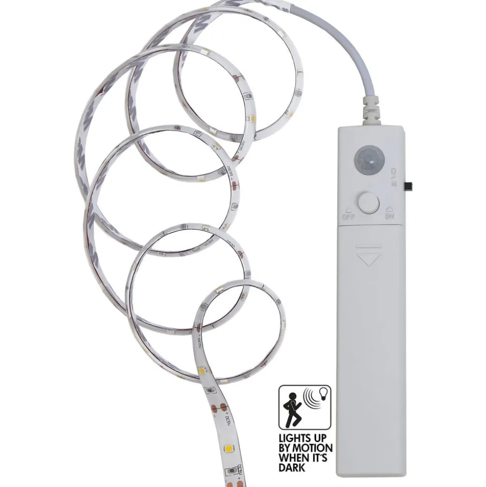 LED-lichtband met bewegingsmelder, batterijvoeding