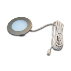 LED-meubellamp FR 55 in roestvrijstalen optiek