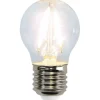LED-miniglobe-lamp E27 G45 2W 2.700K filament
